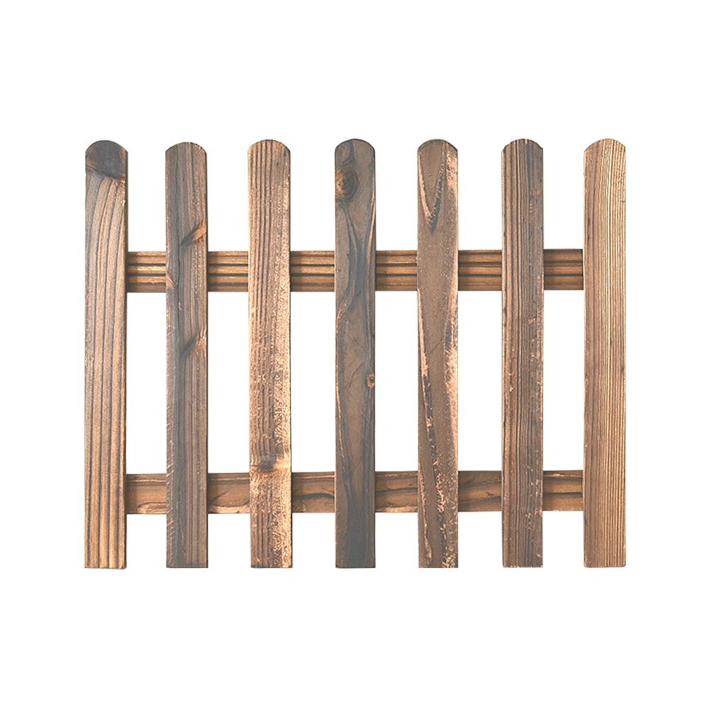 Wooden Picket Fences Miniature Fairy Garden Fence For Christmas Wedding Party Garden Home Decoration: Green