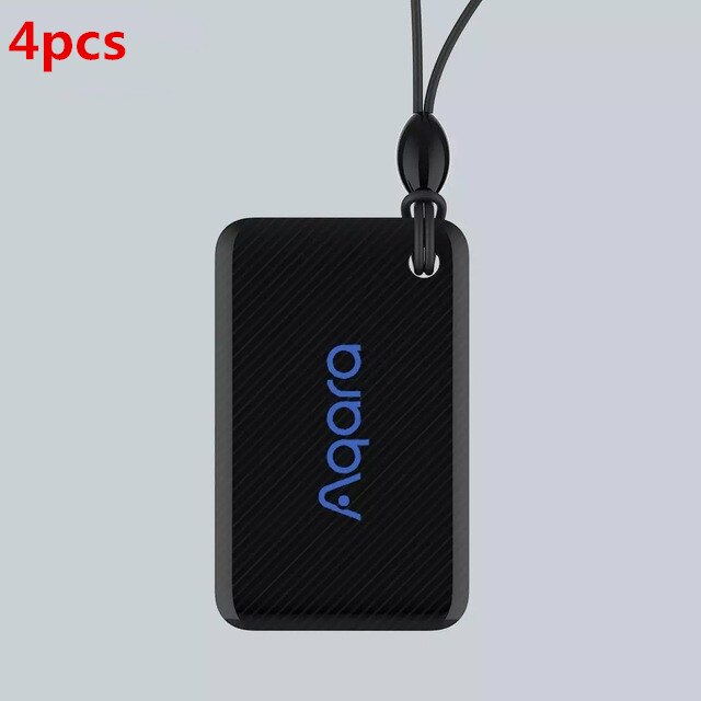Xiaomi Aqara-cerradura inteligente para puerta, tarjeta NFC, compatible con Aqara, Serie N y P, Control por aplicación, EAL5 + Chip para seguridad del hogar: 4 pcs