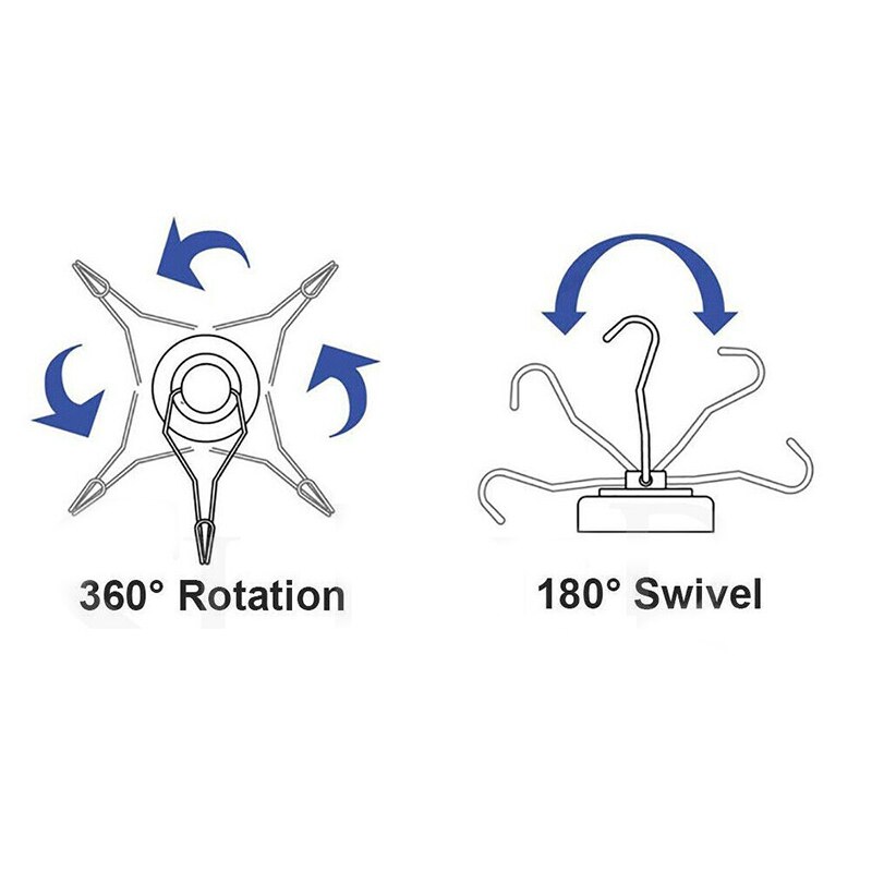 Gorąca sprzedaż mocny haczyk z magnesem s haczyki magnetyczne, silny magnes neodymowy hak robić kuchni, miejsca pracy, biura i garażu Multi magnes