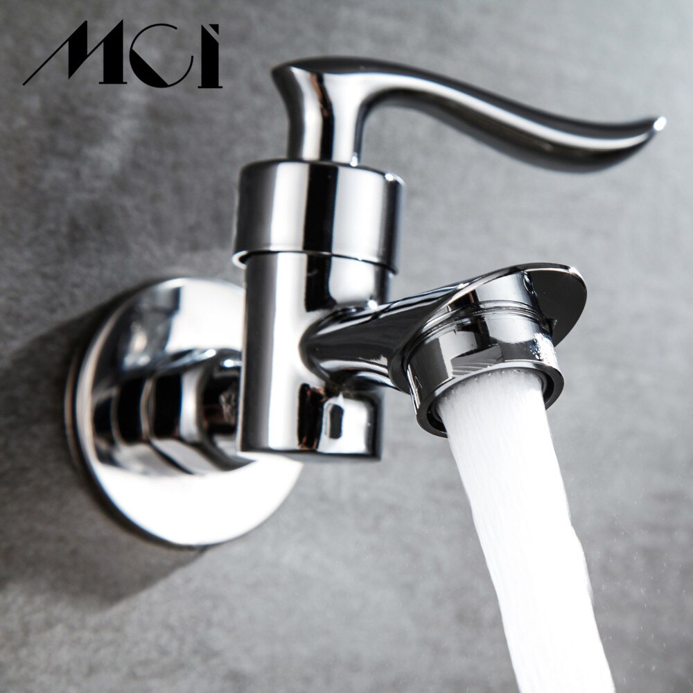 Zinc Alloy Plating Faucet Outdoor Garden Faucet 1/2" Bathroom kitchen /mop Faucet Torneira parede Mci