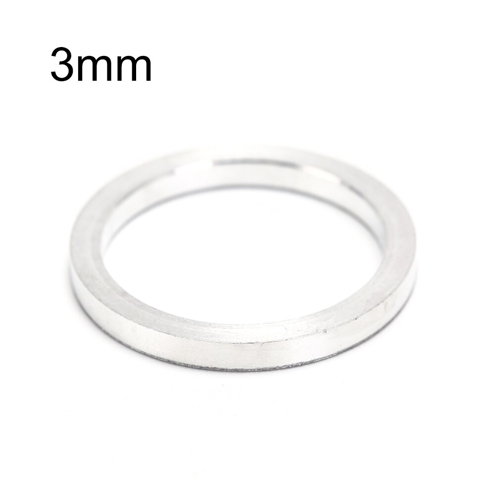 1/2/3mm Waschmaschine Abstandshalter für Straße mountainbike durchmesser 24mm Kettenradgarnitur Kurbelgarnitur BB Abstandshalter Unterseite klammern zubehör: 3mm