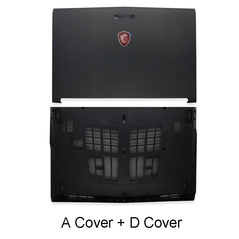 Laptop LCD Back Cover For MSI GP62 6QG GV62 GL62 6QF GP62MVR MS-16J9 GP62MVR GL62M Front Bezel Hinges Palmrest Bottom Case