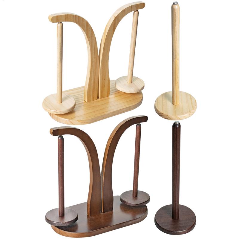 Garnhalter Spinner Magnetischer Garnspender Pendel Rotierender Garnspinner Holz Doppelgarn Spindel Nähwerkzeug betroffen