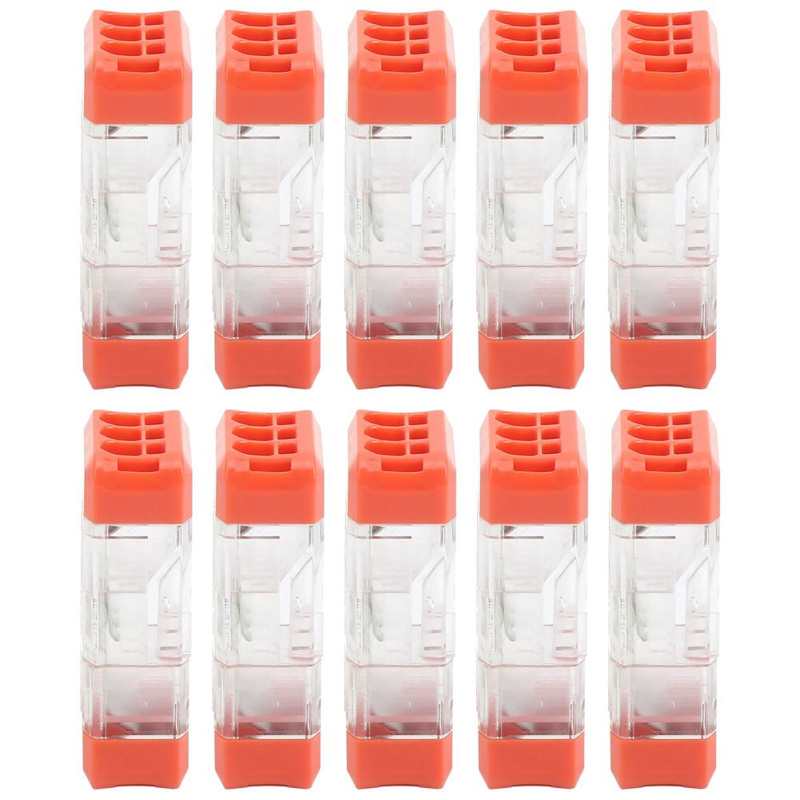 electric meter power meter Quick Connectors Transparent 2-In-4-Out Wire Block Terminal 24A 450V Multipurpose energy