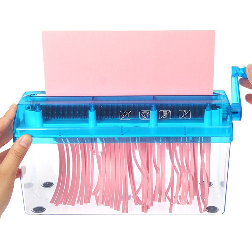 Mini hånd shredder papir quilling værktøjer håndlavet a6 papir dokumenter skære maskine værktøj til kontor hjemme skoleartikler