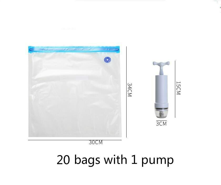 3D Printer Filament Vacuüm Opbergtas Filament Droger Bewaring Vochtigheid Slip Vacuumsealing Zakken Dat Houden Filament Droog: 20 Bags With Pump