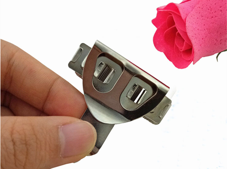 1 Uds soporte de pluma de Metal de Triple agujero con Clip de bolsillo soportes de pluma uniformes médicos enfermeros