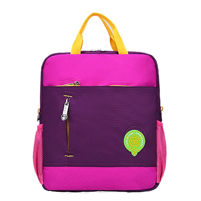 Russe espace Style cartable enfant fille garçon sac d'école enfant jeunesse étudiant école sac à dos enfants sacs enfants sac à dos: handbag purple