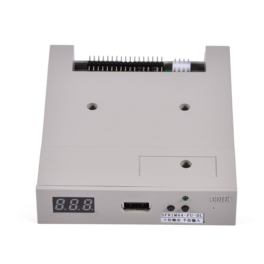 SFR1M44-FU-DL 3.5" USB 1.44MB Floppy Drive Emulator for Embroidery Machine with 34pin Floppy Driver Interface 5V DC