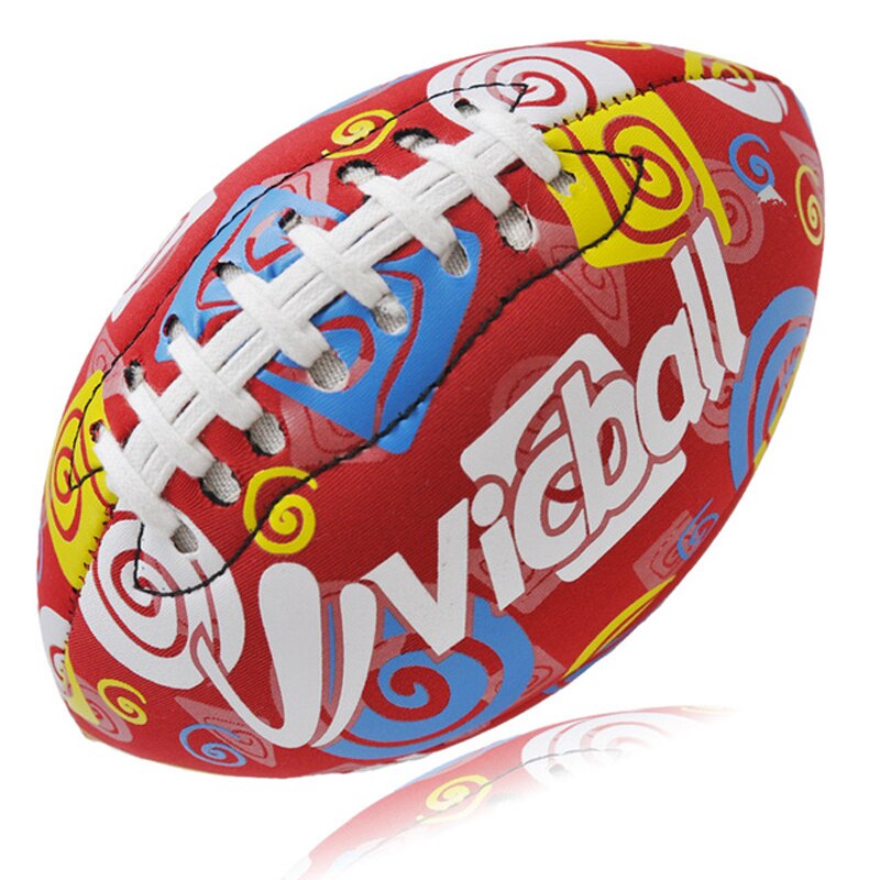 Rugby urheilupallot sukellusmateriaali neopreenikangas koko 6#  kumi amerikkalainen kestävä rugbyjalkapallo ulkoiluun