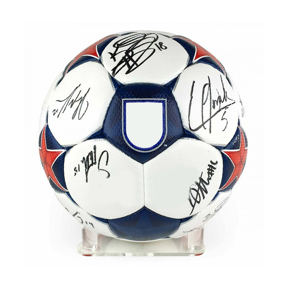 Supporto per espositore a triangolo in acrilico di lusso supporto per espositore a triangolo in acrilico per palloni da calcio pallacanestro pallavolo