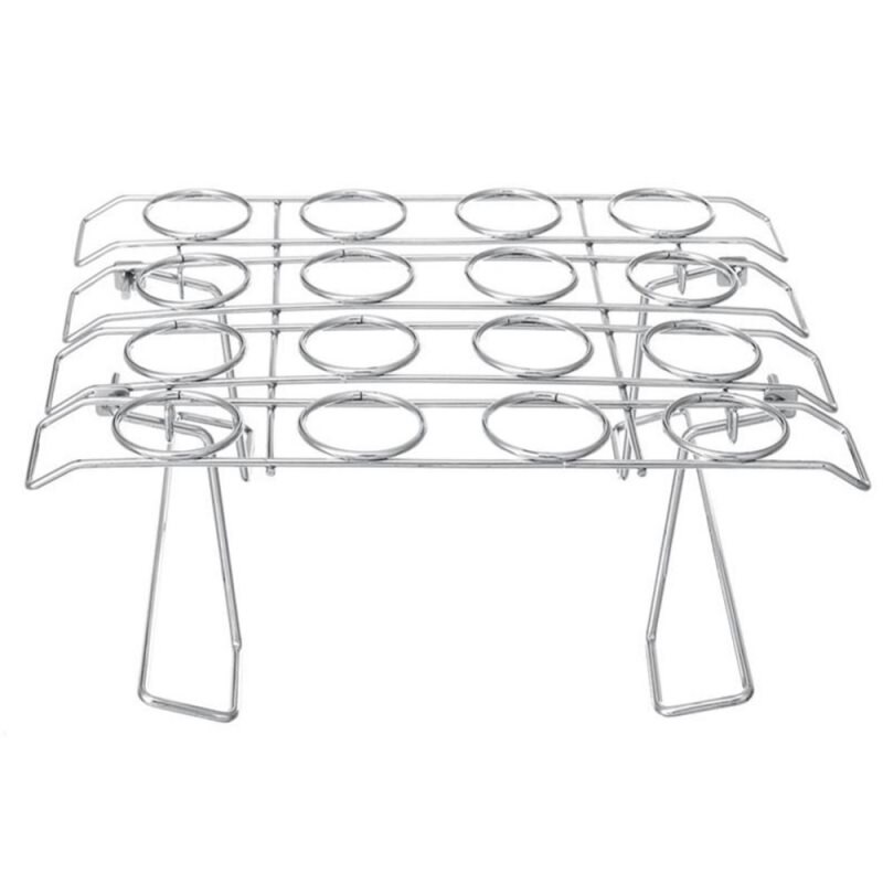 Bricolage Porte-Cône De Crème Glacée En Acier Inoxydable Crème Glacée Cône Présentoir À Gâteaux Cône Cupcake Plateau De Refroidissement Support Étagères Stand