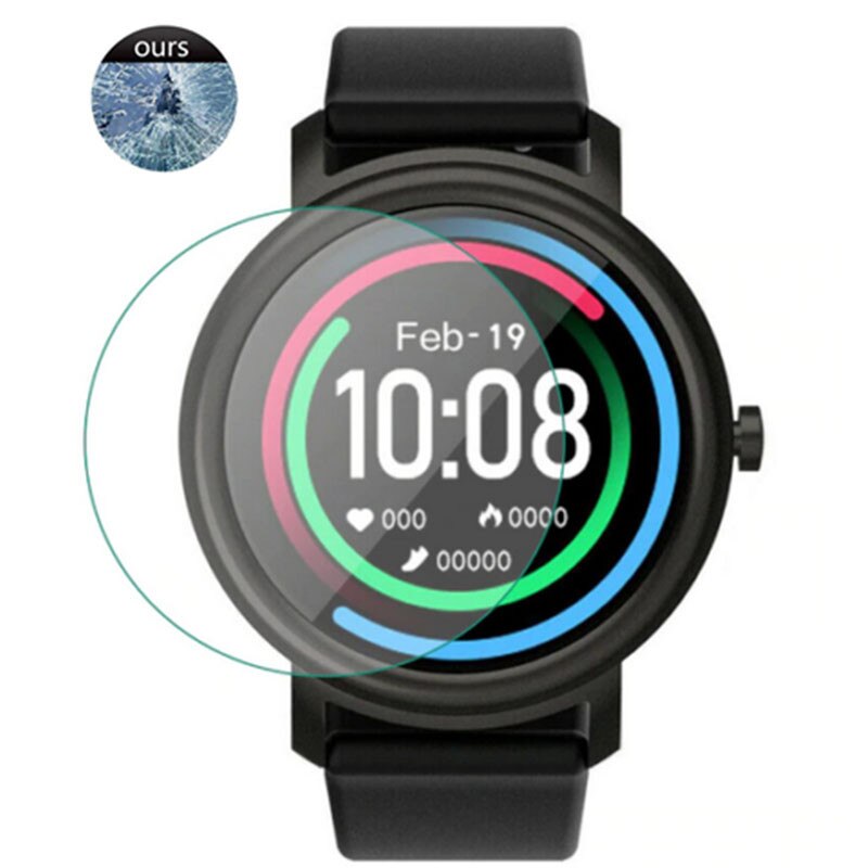 Behua hærdet glas ur skærm film beskytter cover til xiaomi ur luftbeskyttende smartwatch til mibro air tilbehør film