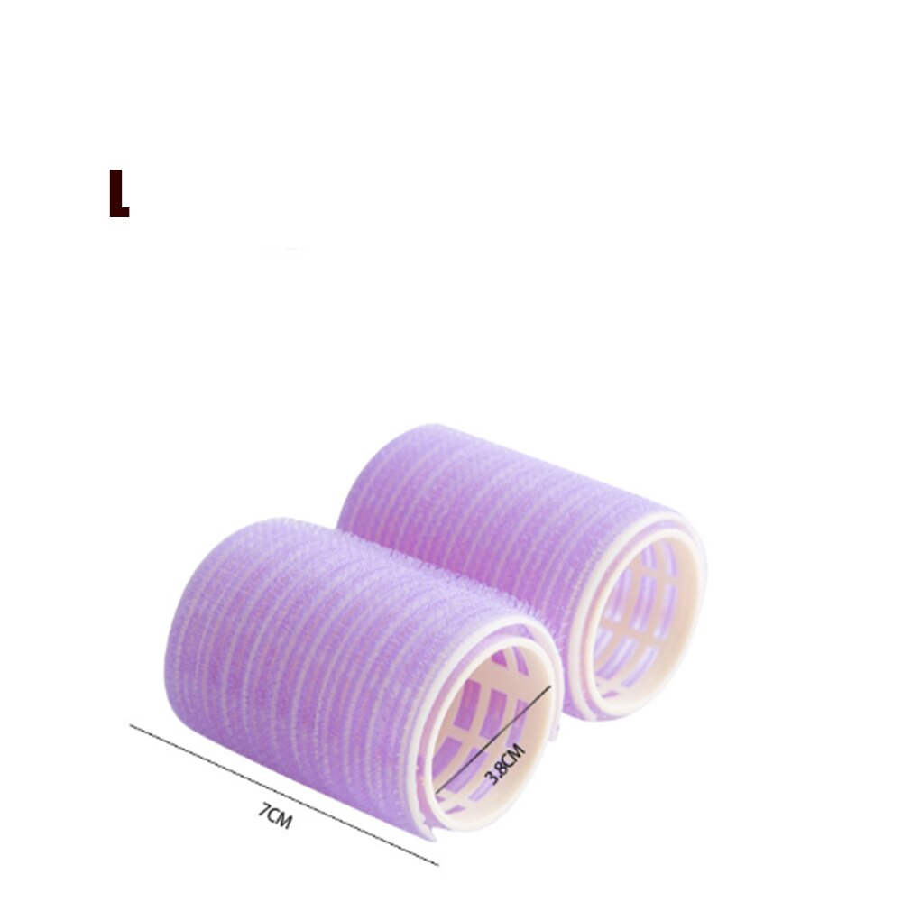 Bangs Hair Curler Clip Roller Waves Air Bangs Hairstyle DIY Salon Curl Create Healthy-looking Magic Curls Without Damaging Hair: Purple L