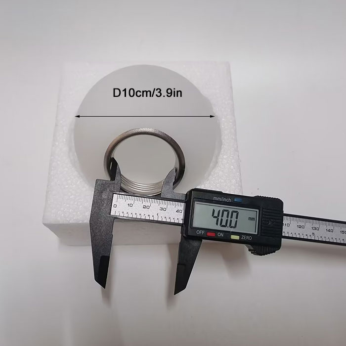 40mm 27mm Threaded Hole E27 E14 Globe Glass Lamp Shade Matte White Dome Cover Replacement for Thread Socket: light yellow