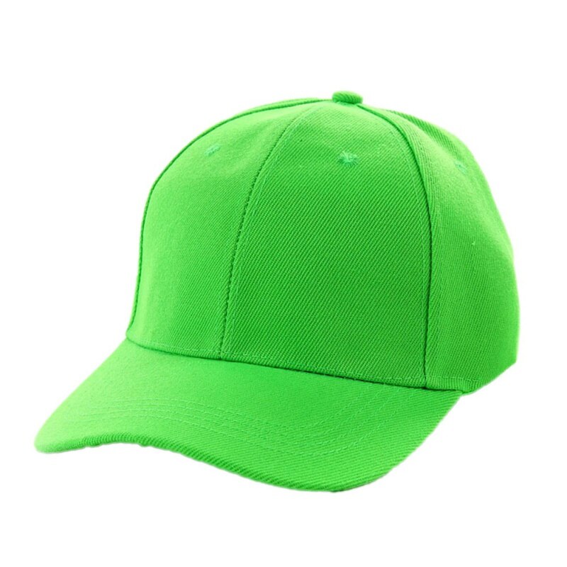 Cappellino da Baseball Unisex in Cotone - Cappellino da Jogging Vintage Regolabile con Motivo a Lettere - Parasole: Verde chiaro
