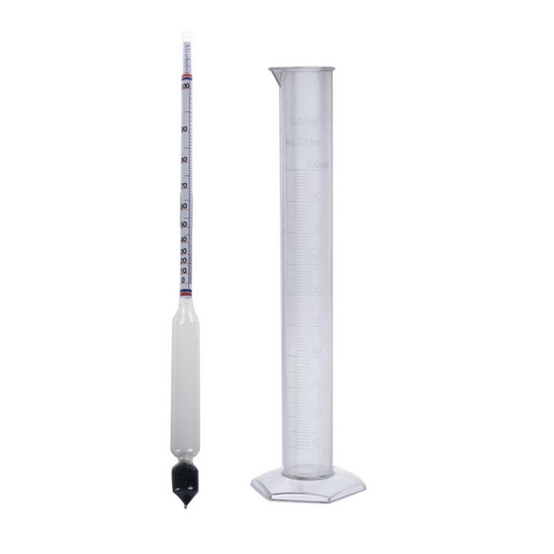 Alcoholmeter wein Alkohol Meter Wein Konzentration Meter Wodka Alkohol Instrument Wein Hydrometer Tester neue