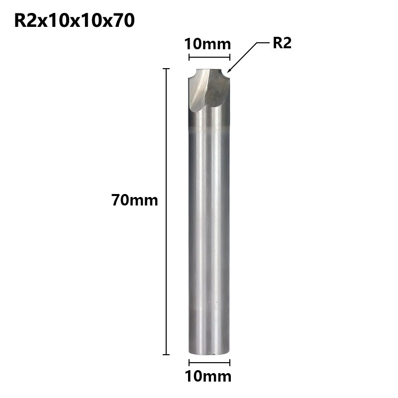 XCAN – fraise à fraiser CNC, R1.0-R12 HSS, fraiseuse à rayon, mèche de routeur: R2.0