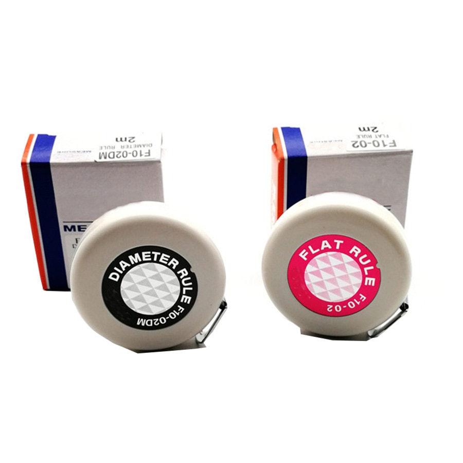 Circular Ruler 2 Meter Diameter Measuring Tape Mini Diameter Ruler F10-02DM Random Color Portable Measuring Tools