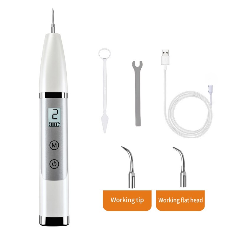 Haushalt Zahnstein Entferner Elektrische Zahnstein Entferner Zahnstein Ultraschall Bleaching USB Aufladbare Zahn Reiniger Tragbare