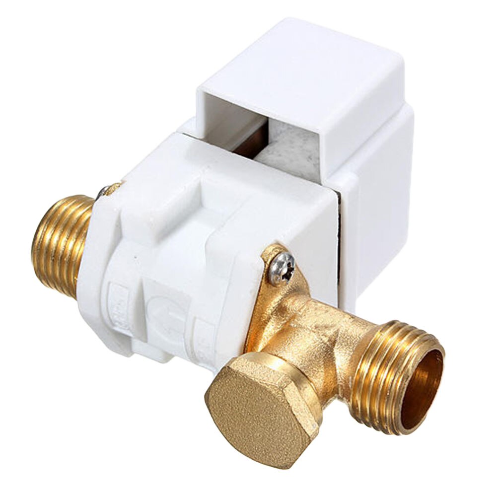12v dc 1/2 tommers messingfilter elektrisk solenoid solvarmer n/c normalt lukket tilbehør til vannlufttrykk
