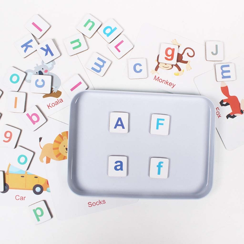 Wooden Magnetic Letters Numbers Toys Fridge Magnet... – Grandado
