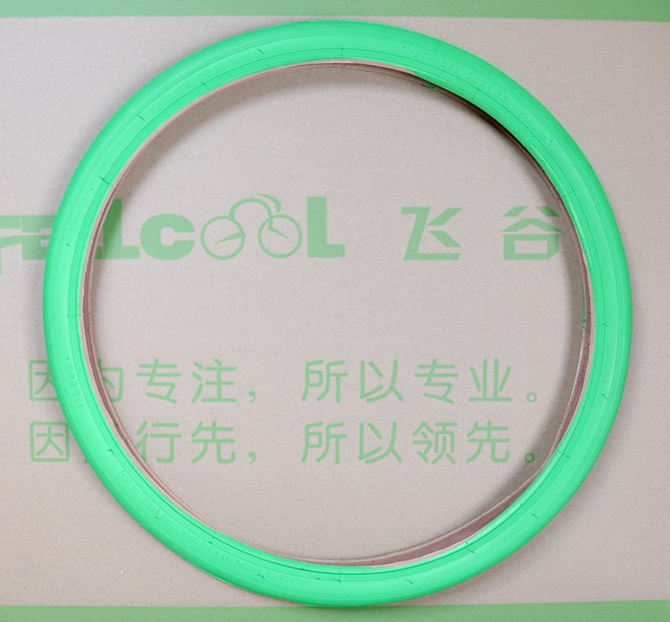 20 inch bike tire 20*1.35 bicycle tire for fixed gear colorful tire folding bike tires: green