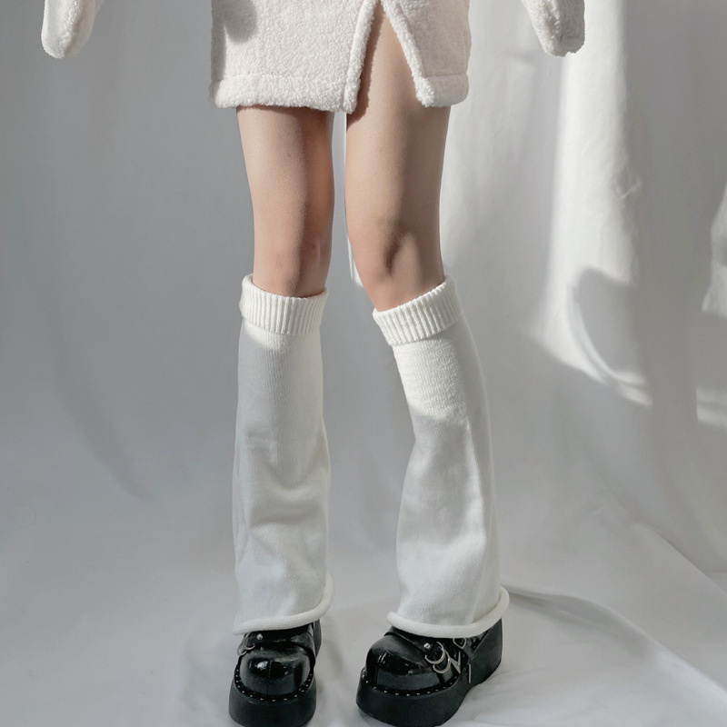 lolita gothic meias femininas doces japoneses botas femininas lolita socks: Branco
