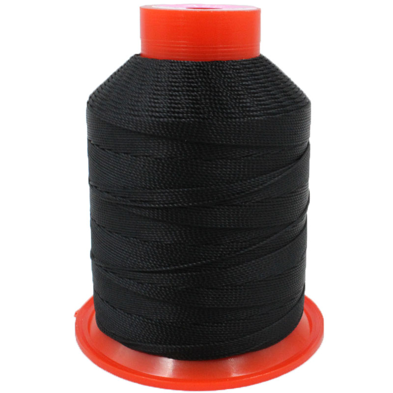 Steering wheel hand stitching handle thread not loose strand Bondi thread bright nylon sewing thread manufacturer: black
