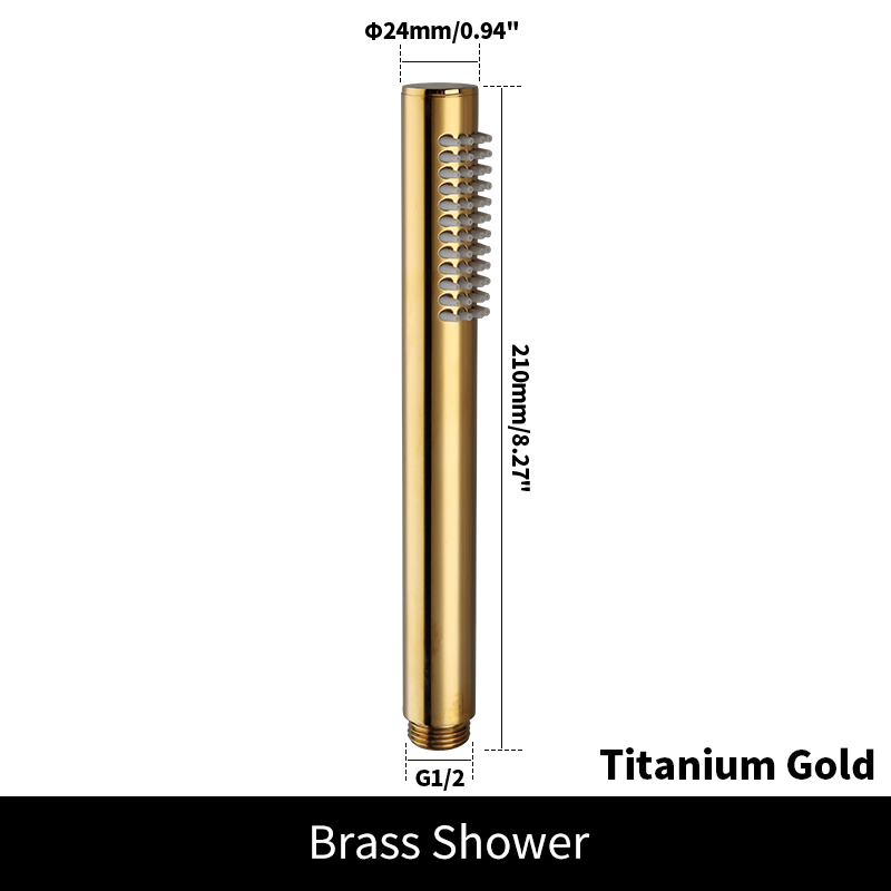 Durcheinander-Duschkopf, wassersparend, für Badezimmer, Handbrause, Sprühgerät-einstellen, Schwarz/Weiß/RoséGold/Badesprinkler aus gebürstetem Nickel/Chrom: Licht Grün