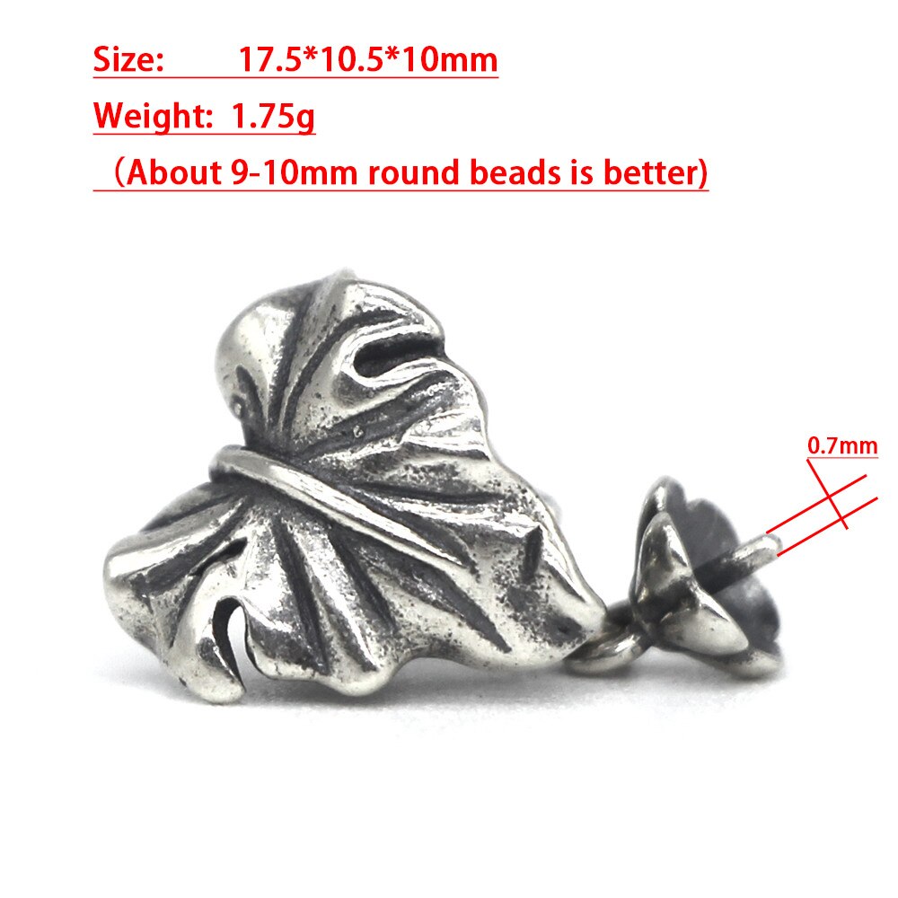 Mistel 925 Sterling Silber Ernte Baumeln Stift Charme Europäischen Schmuck