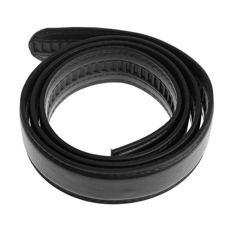 Cinturón de negocios automático de cuero para hombre, reemplazo de cintura sin hebilla,