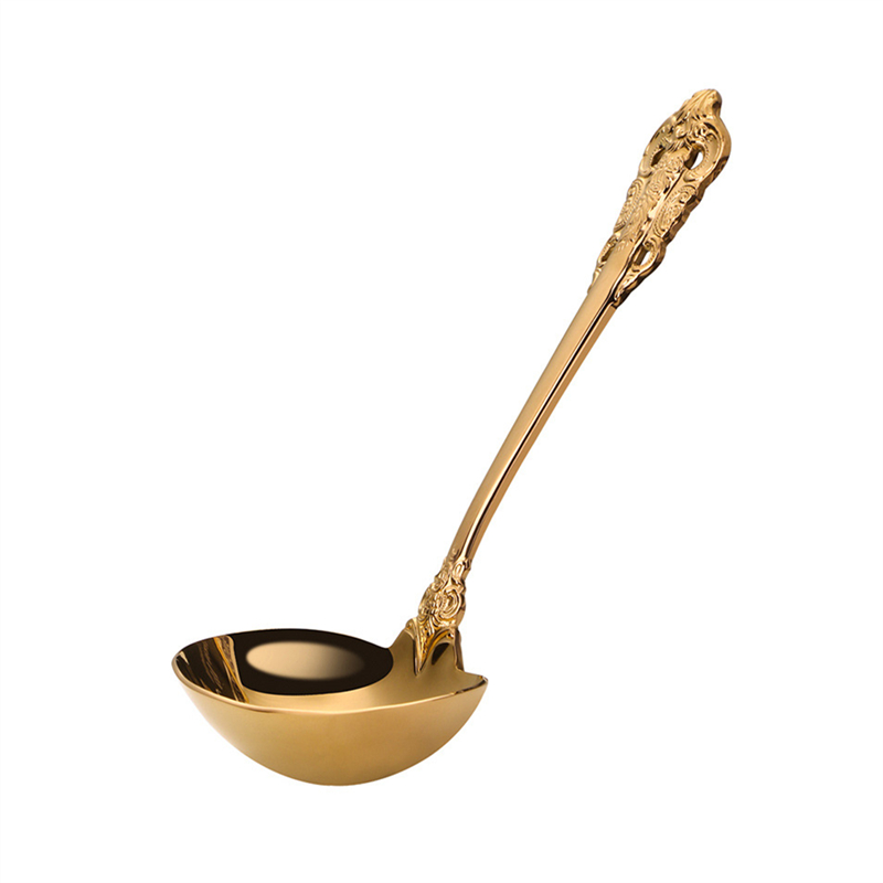 Luxus Palace Besteck Set Edelstahl Steak Messer Gabel Hause Komplette Geschirr Kaffee Löffel Teelöffel Küche Utensilien