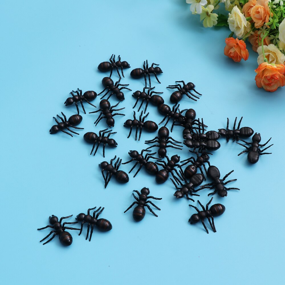 30Pcs Gesimuleerde Grote Mieren Nep Dier Insect Prank Speelgoed Feestartikelen