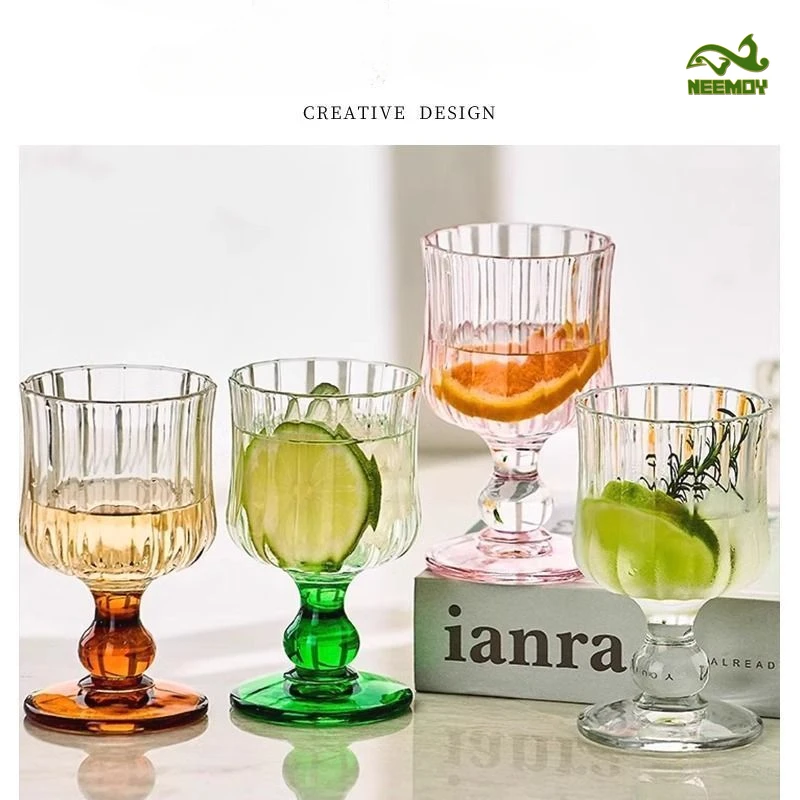 Copa de vino de cristal Medieval, copa de champán, copa de cóctel, Bar, suministros para fiestas, vasos de espíritus, vaso para beber escocesa, tazas de jugo y bebidas