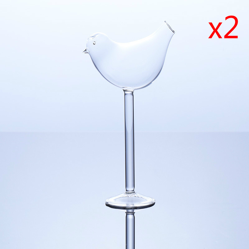 Phantasie 3D Vogel Molekulare Geraucht Cocktail Becher Für Bar Nachtclub Party Spezielle Getränke Tasse DIY Mischen Wein Champagner Tiki Gläser: Ursprünglich Titel