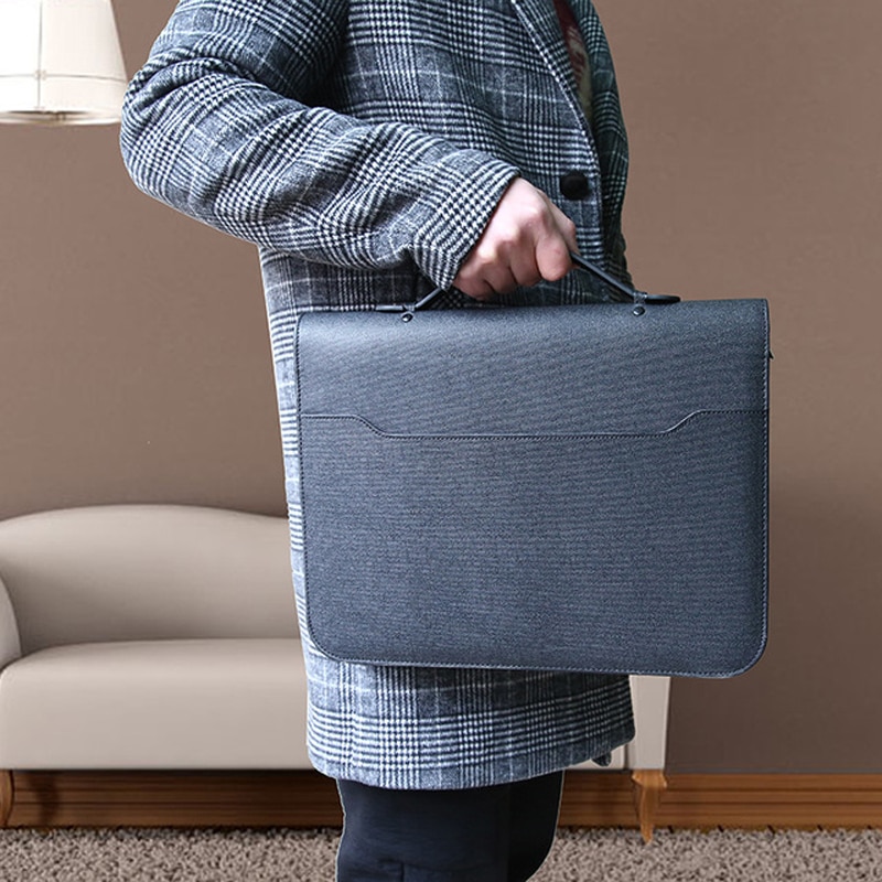 Office Folder A4 Multi-Function Binder Pu Manager Folder Padfolio