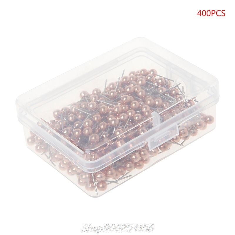400pcs Round Plastic Head Steel Point Push Pins Map Thumb Tacks Pin Office School Supplies Au14 20: RGD