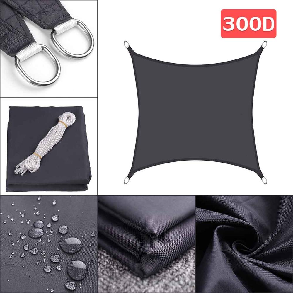 280GSM HDPE Farbic Vierkante 5x5 m/4x4 m Zonnescherm Zeil Zonwering Netten 4x4 m voor Tuin Cover Bloemen Planten Patio Gazon