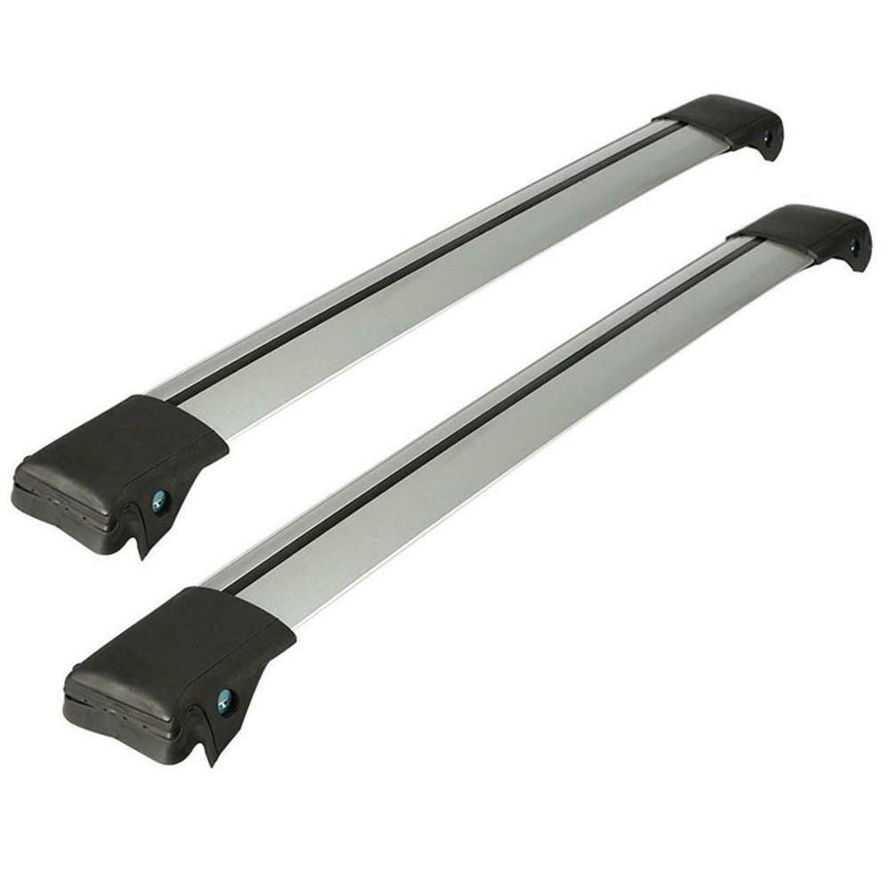 2X Auto Fracht Gepäck Kajak Dach Gestell Kreuz Riegel 99-105CM + 93-99CM Für ausweichen reise Renault Koleos Touareg Touran Hyundai...