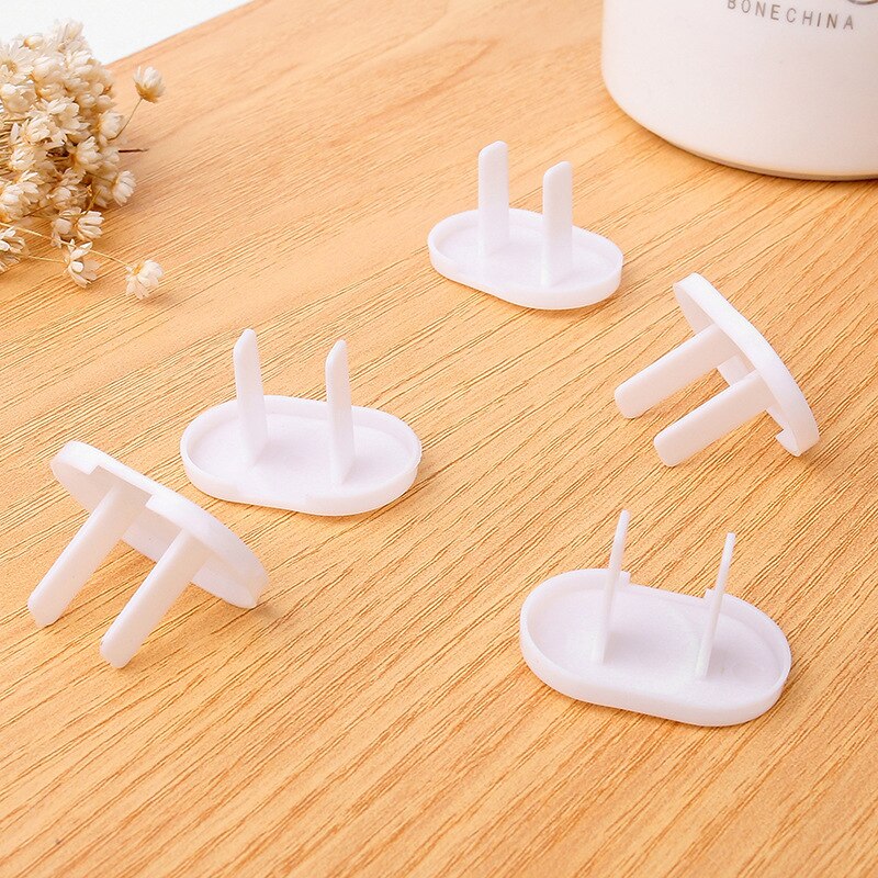 10pcs Socket Outlet Mains Plug Cover Baby Child Safety Protector Anti Electric Shock Child Plug Guard Safe Lock home Accessorie