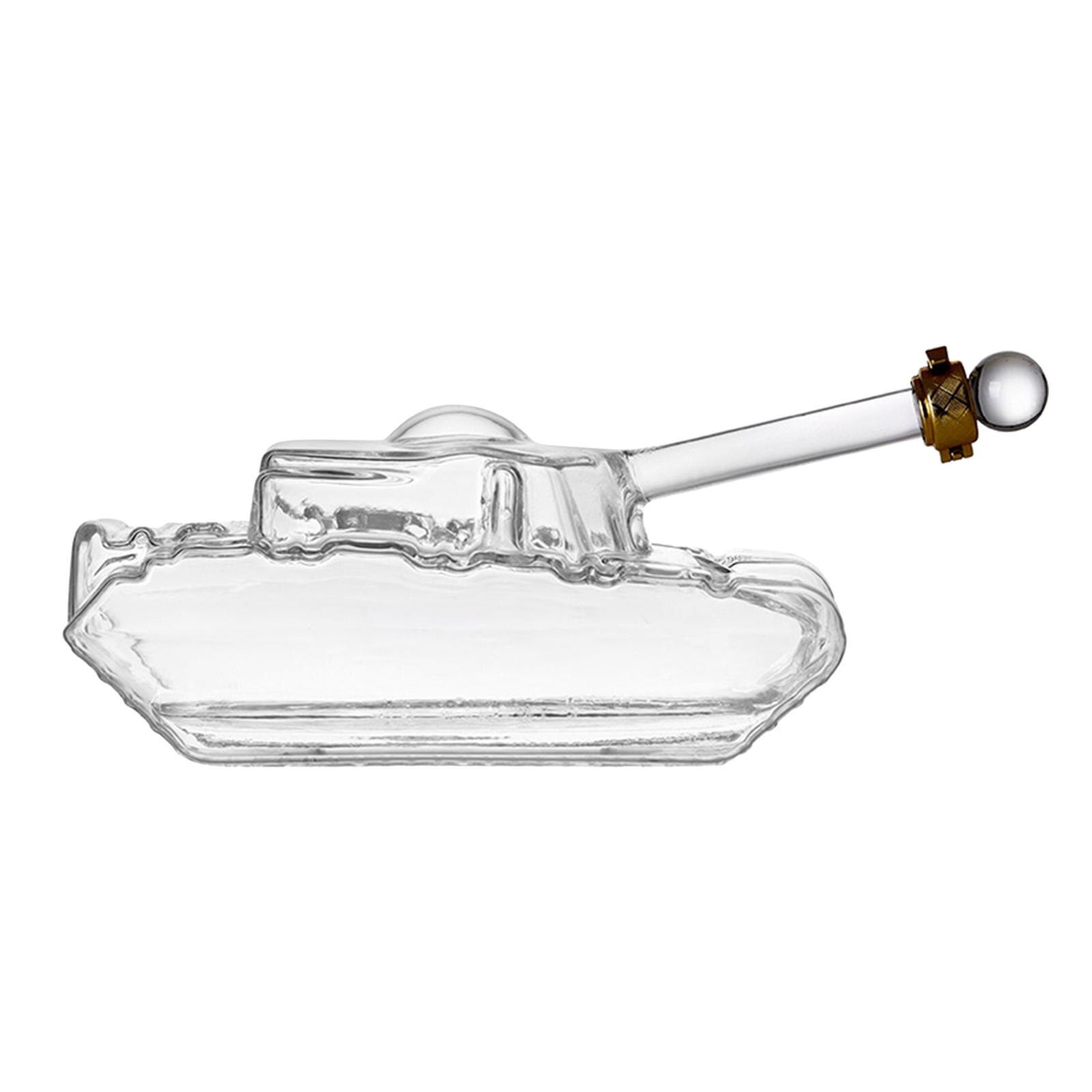 Novelty Tank Whisky Decanter 500ml Wine Dispenser for Liquor Tequila Home Entertaining Drinkware Tools Bar