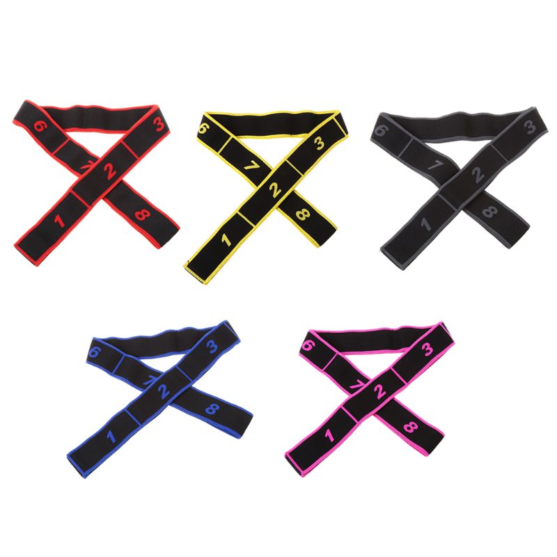 Children Latin Dance Training Bands Pilates Yoga Stretch Fitness Elastic Band