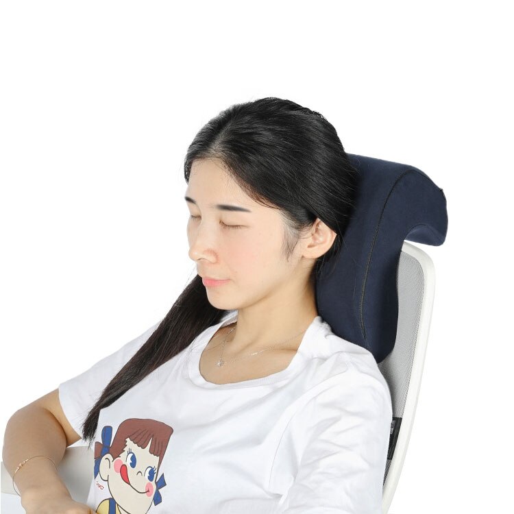 Multifunctional Solid color Nap Pillow Desk Sleeping lumbar pillows lunch Break Memory Foam Pillows