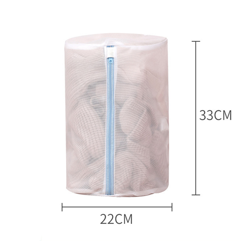 Blue Zipper Laundry Bags For Washing Machine Clothes Cleaning Protect Bag Fine Mesh Washing Bags Household Dirty Clothes Storage: Dark Khaki