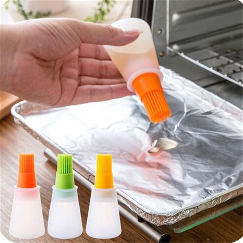 Cooking Barbecue Sauces Oil Brushes Silicone Bakin... Grandado