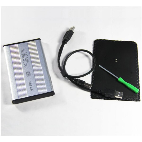 Caja de cierre externo para disco duro delgado de 2,5 pulgadas, adaptador USB SATA S-ATA HDD mc 99 S0228, enviado desde Italia