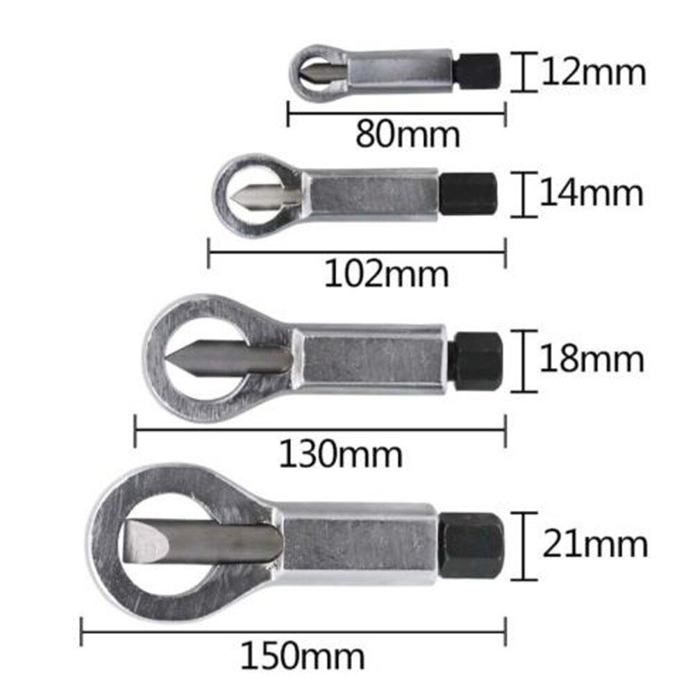 1pc Nut Splitter Braker Rusty Nut Bolt Separator Split Remover Tool