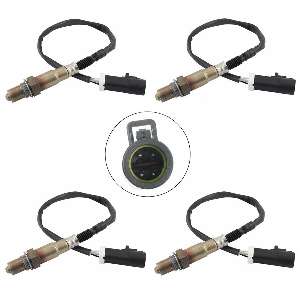 4pcs O2 Oxygen Sensor Upstream Downstream for 2004 2005 2006 2007 Ford F-150 V8 4.2L 4.6L 5.4L 2006 Lincoln Mark LT 5.4L