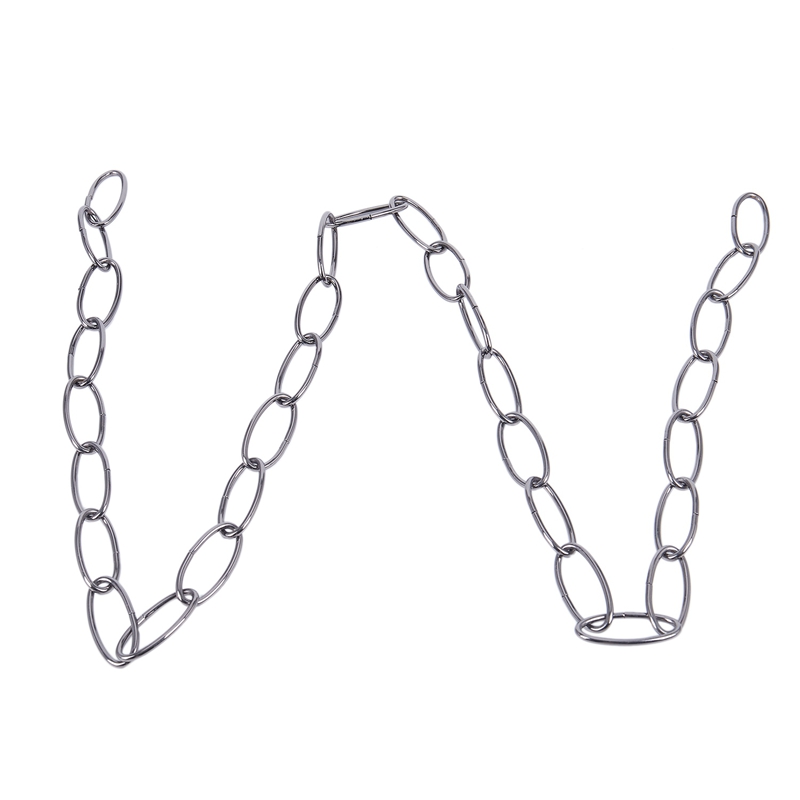 Chaîne robuste pour lustre Vintage, 2x1M, noir perle et or français